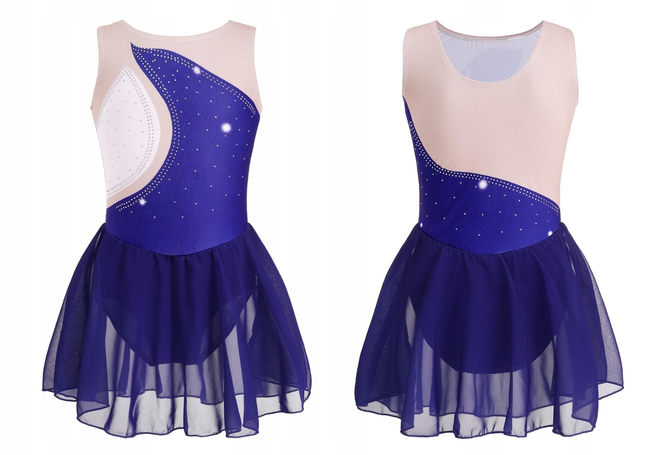 Baletní Body S Tylovou Sukní, Taneční Kostým Na Balet, Velikost 160