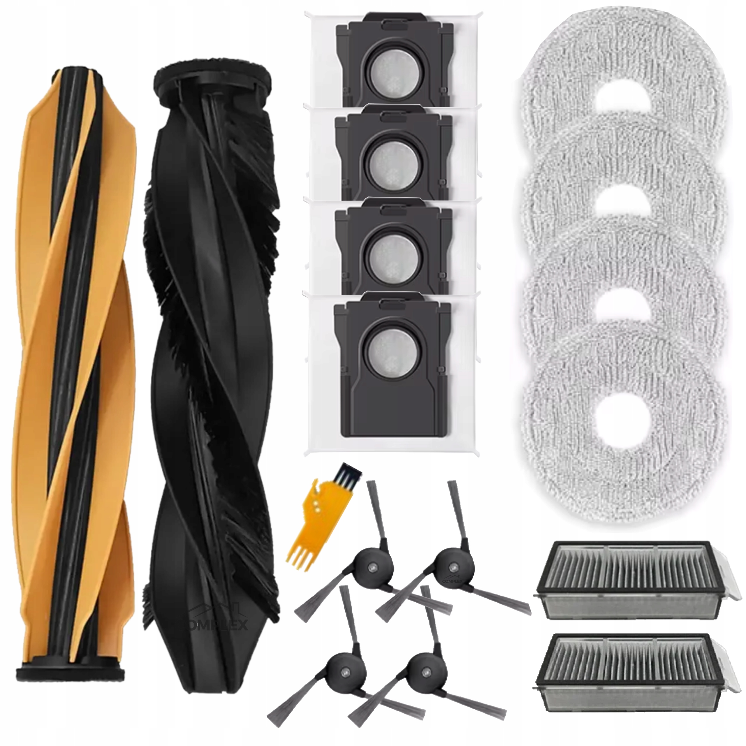 Zestaw Szczotki Filtry Mopy Worki do Dreame X50 Ultra Complete L50 L40S V50