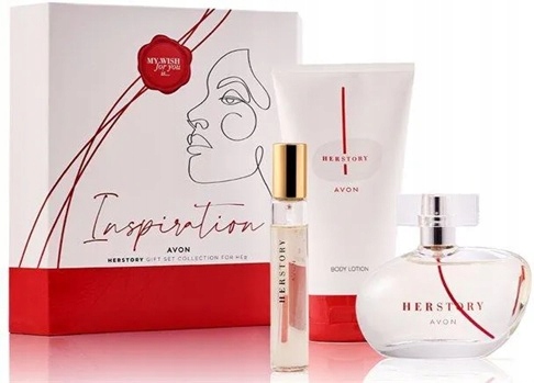 Sada HerStory parfémka, parfém a balzám Avon