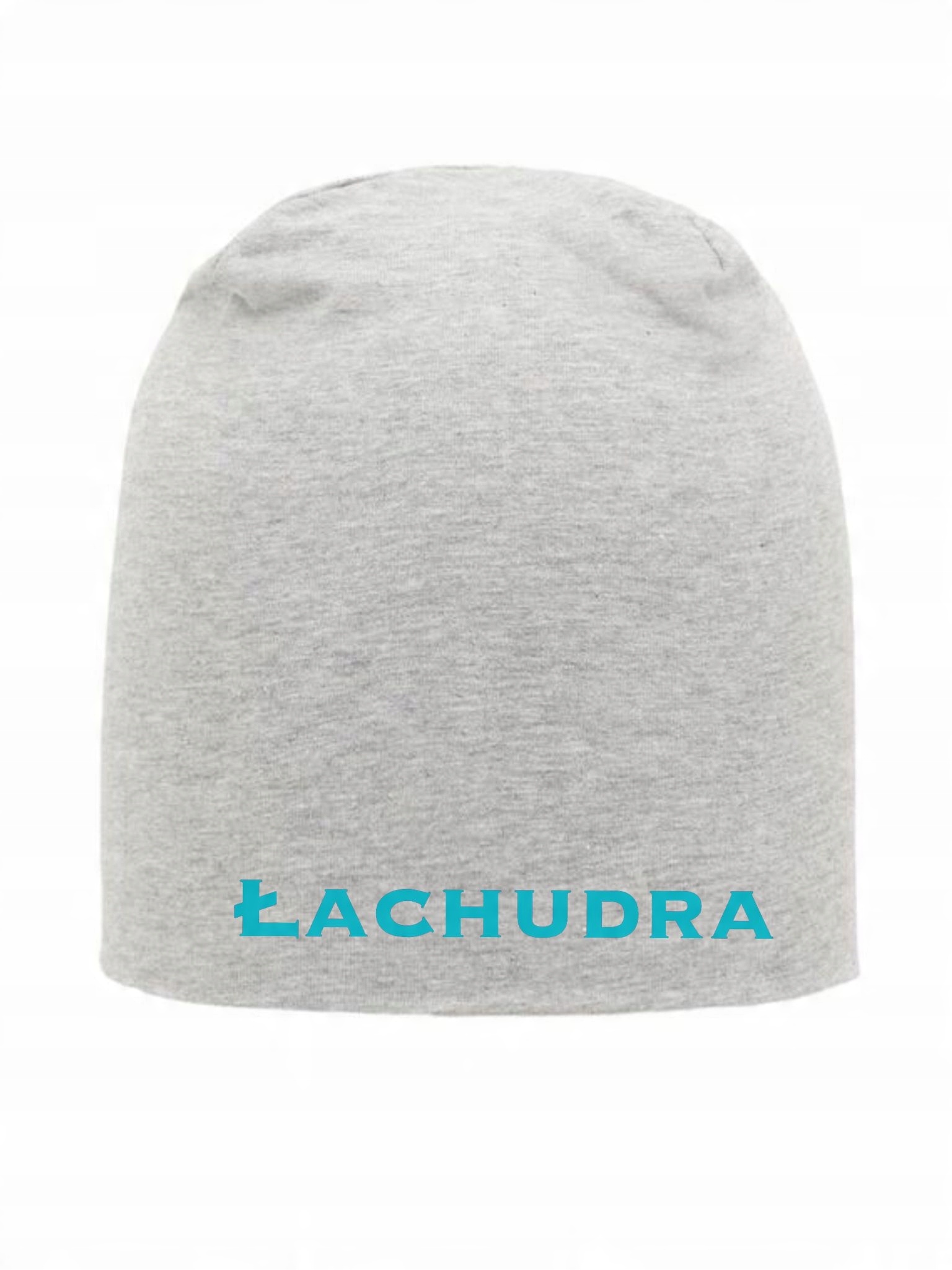 

Czapka Szara Oversize Smerfetka Beanie Łachudra