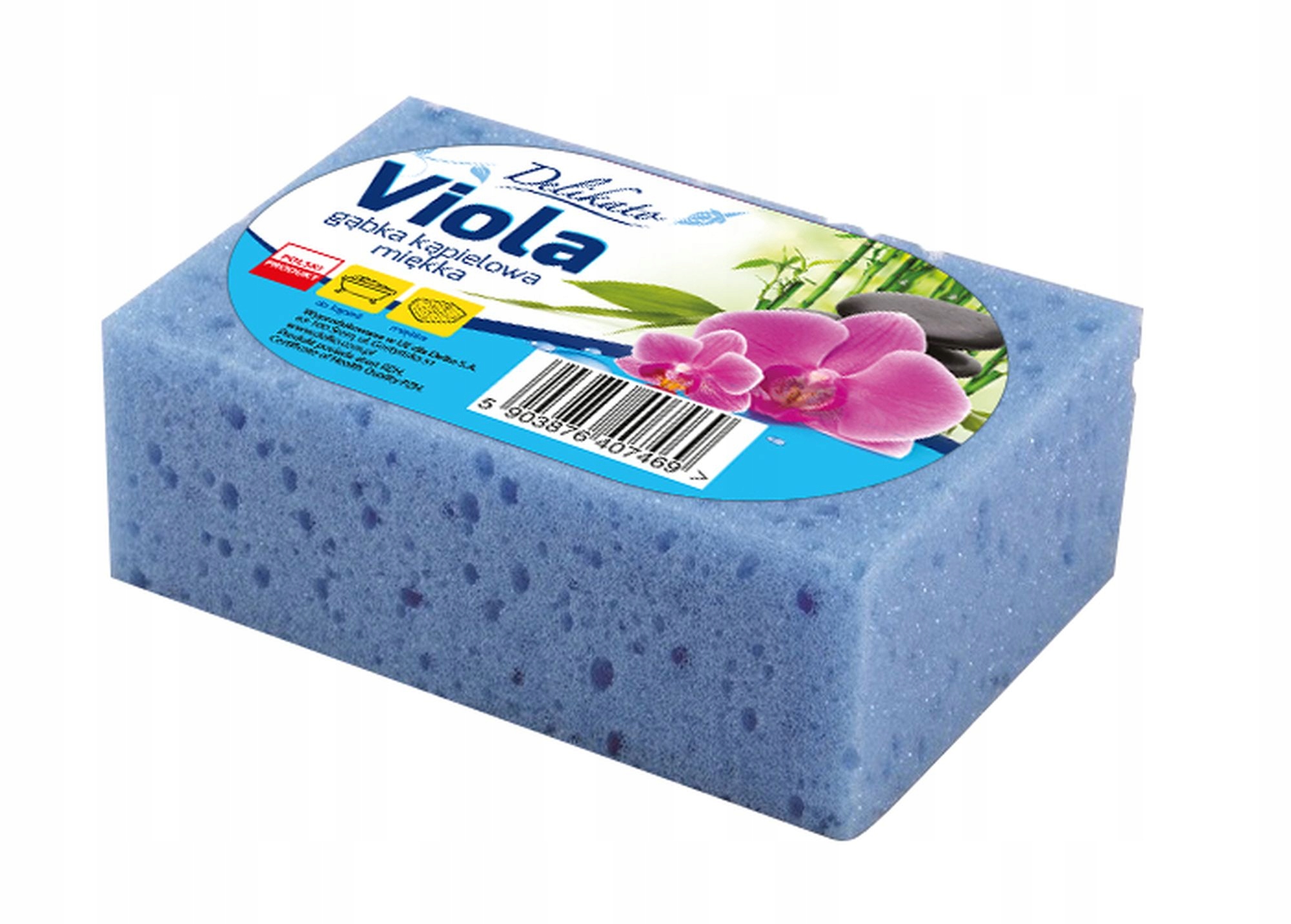 

Gąbka do kąpieli Delikato Viola 1 szt.