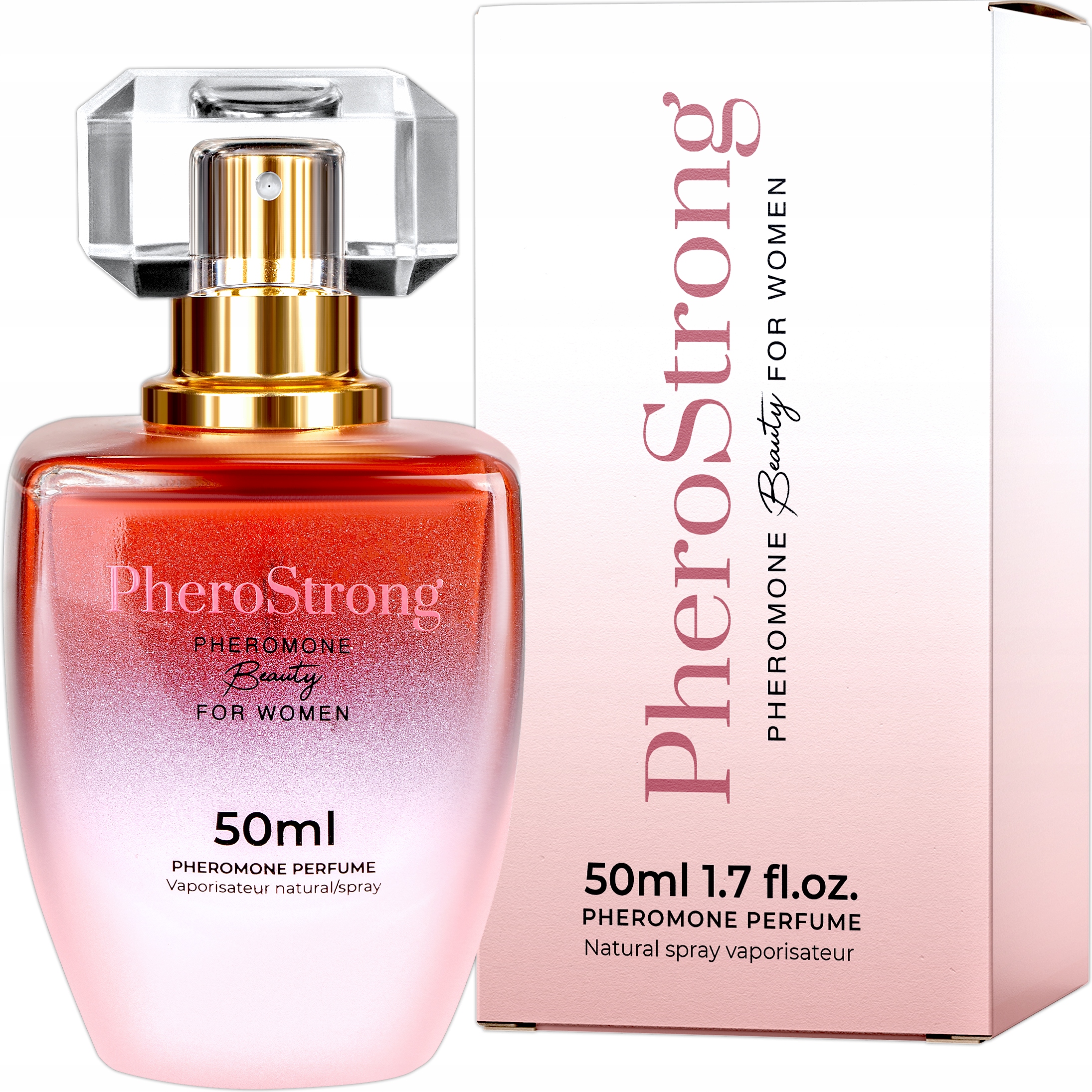 PHERO-STRONG BEAUTY SILNÝ PARFÉM S FEROMÓNMI DÁMSKE FEROMÓNY 50ML NOVÉ