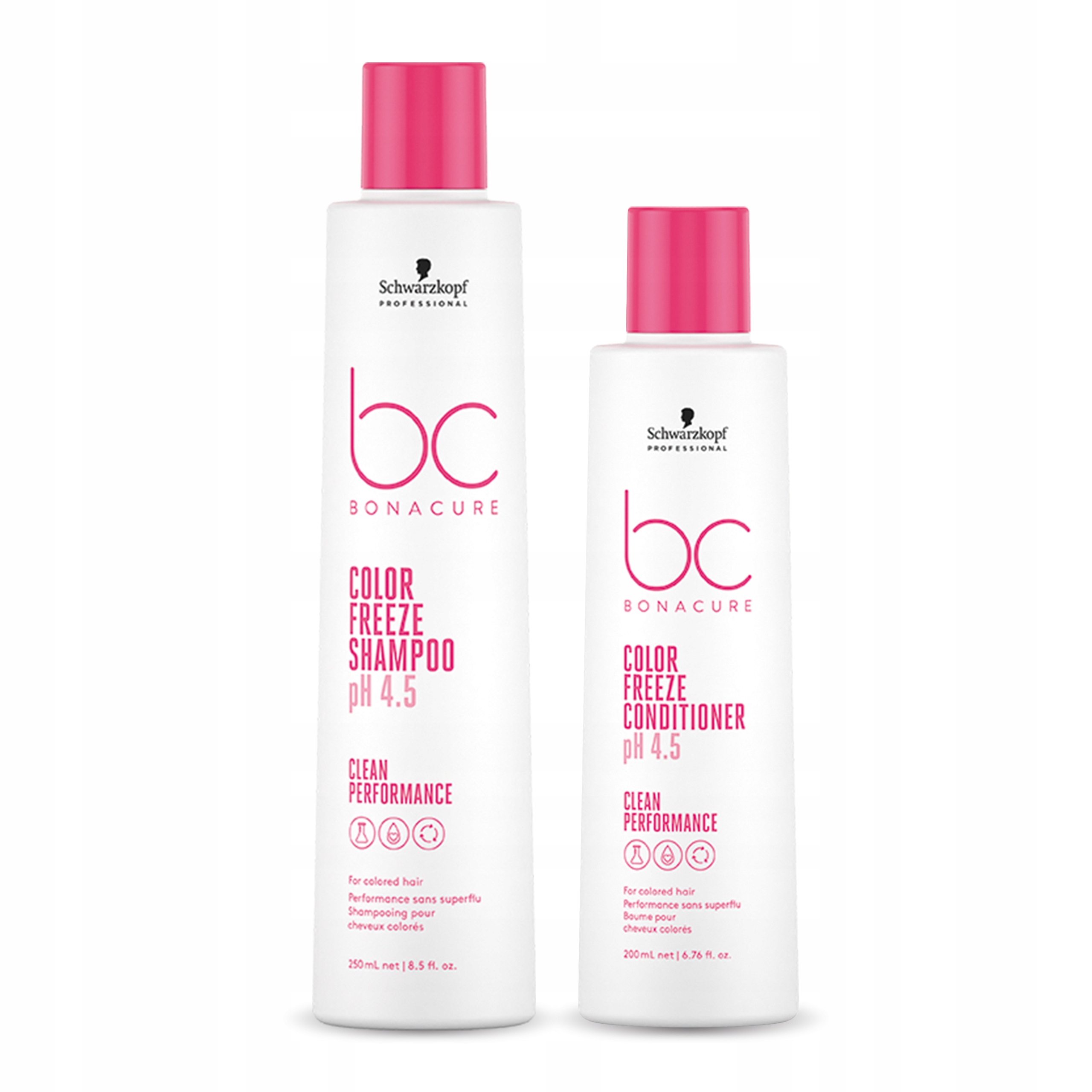 Schwarzkopf Bc Color Freeze šampon 250 ml vyhlazující kondicionér 200 ml