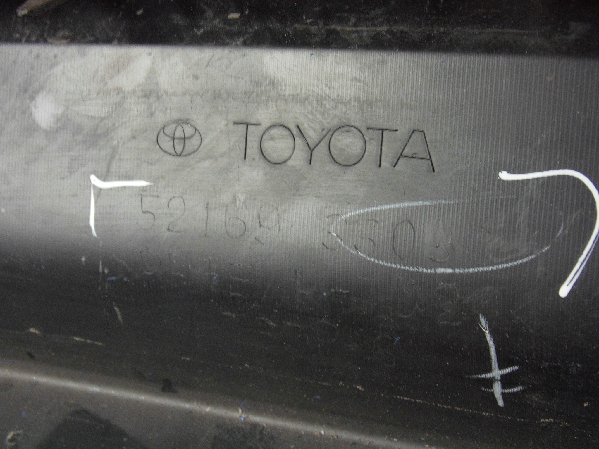 TOYOTA CAMRY 2018+ DIFFUSORE ACCESSORI PARAURTI POSTERIORE SPOILER