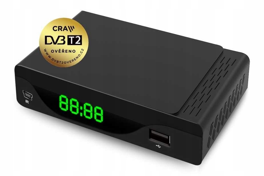 DEKODER DVB-T2 EMOS EM190-S HD Model EM190-S