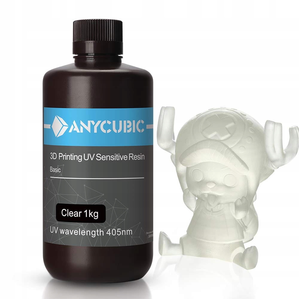 

Żywica Uv Anycubic 1 Litr Transparentna Clear