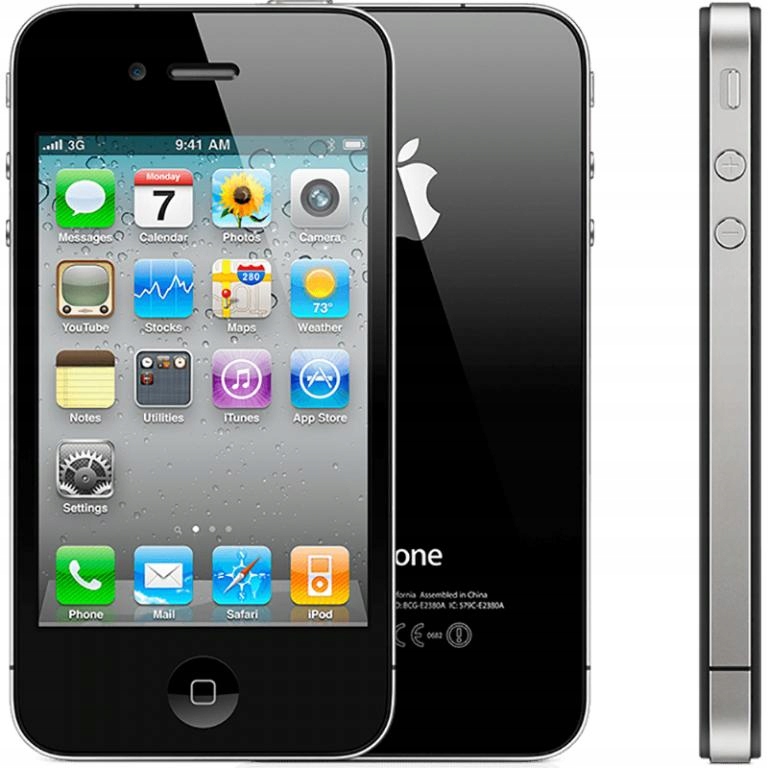 Apple iPhone 4 32GB черный NIEAKTYWOWANY EAN (GTIN) 885909525232