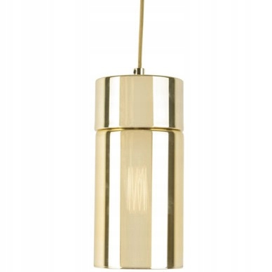 Moderná zlatá stropná lampa do obývacej izby a spálne Lax XX