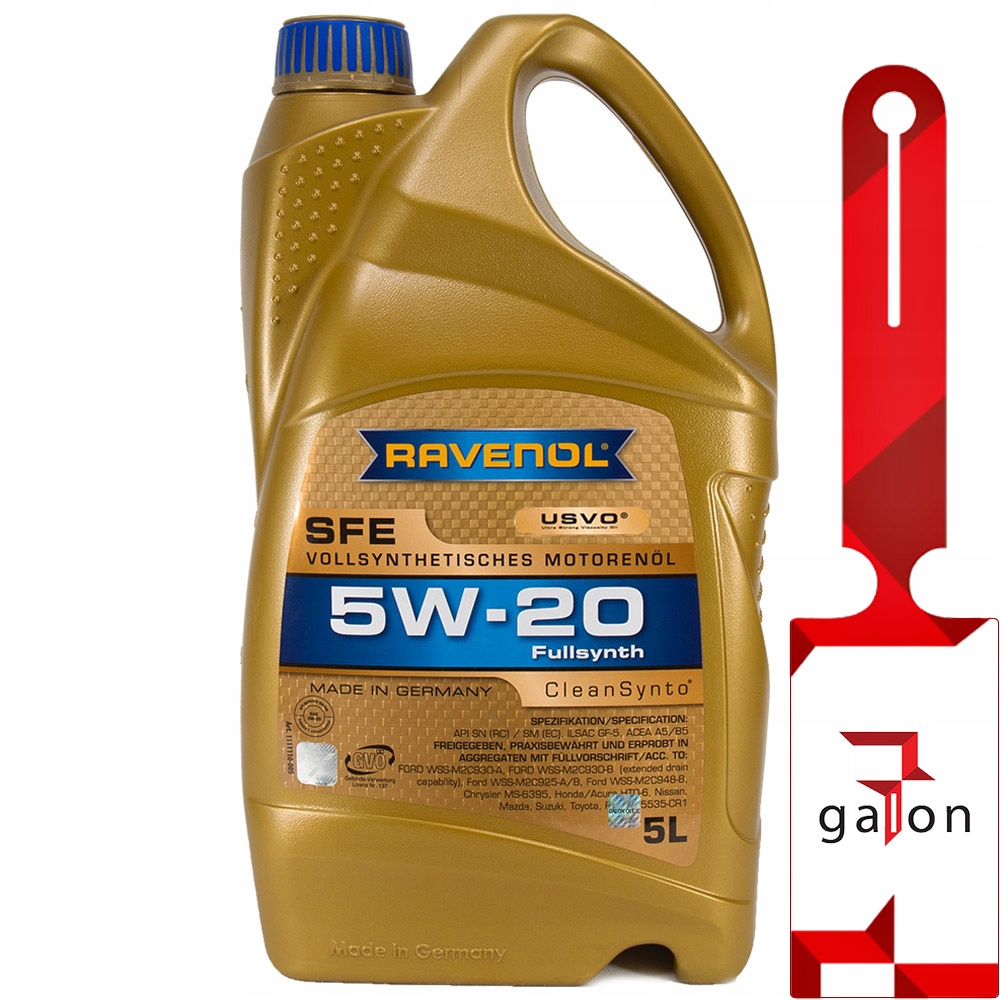 

Ravenol Sfe 5W20 CleanSynto Usvo 5L