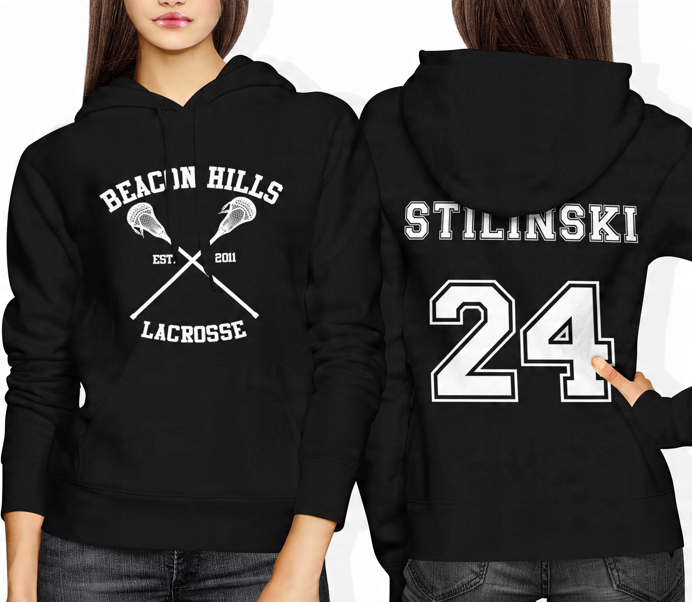 

Damska Bluza Z Kapturem Teen Wolf Lacrosse Rozm S