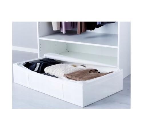 POJEMNIK NA POŚCIEL UBRANIA POD ŁÓŻKO DO SZAFY Materiał inny