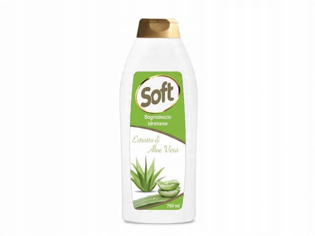 

Soft żel pod prysznic z ekstraktem z aloesu 750 ml