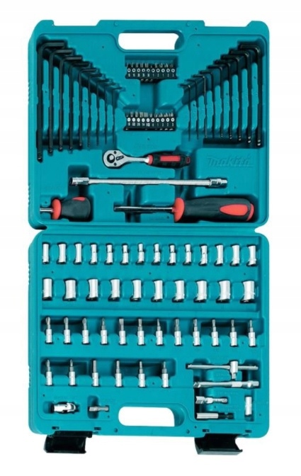 

Makita P-46470 Zestaw Bitów Nasadek 91 Szt Walizka