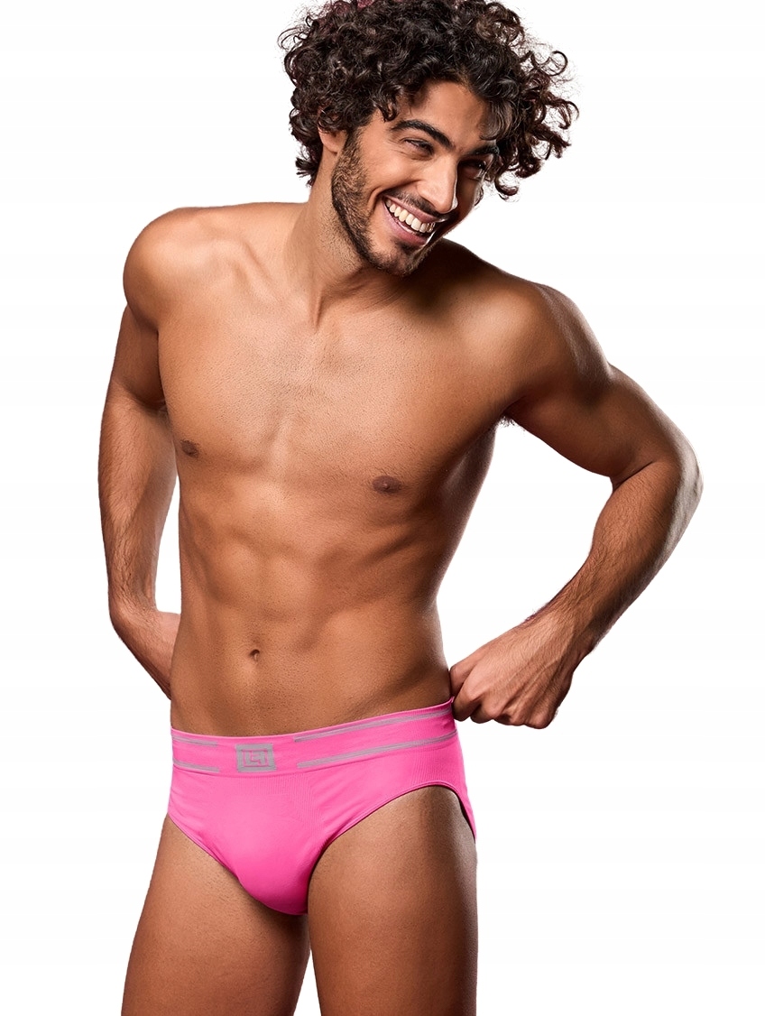 

Majtki z Włoch comfort Luigi Focenza pink S/m men
