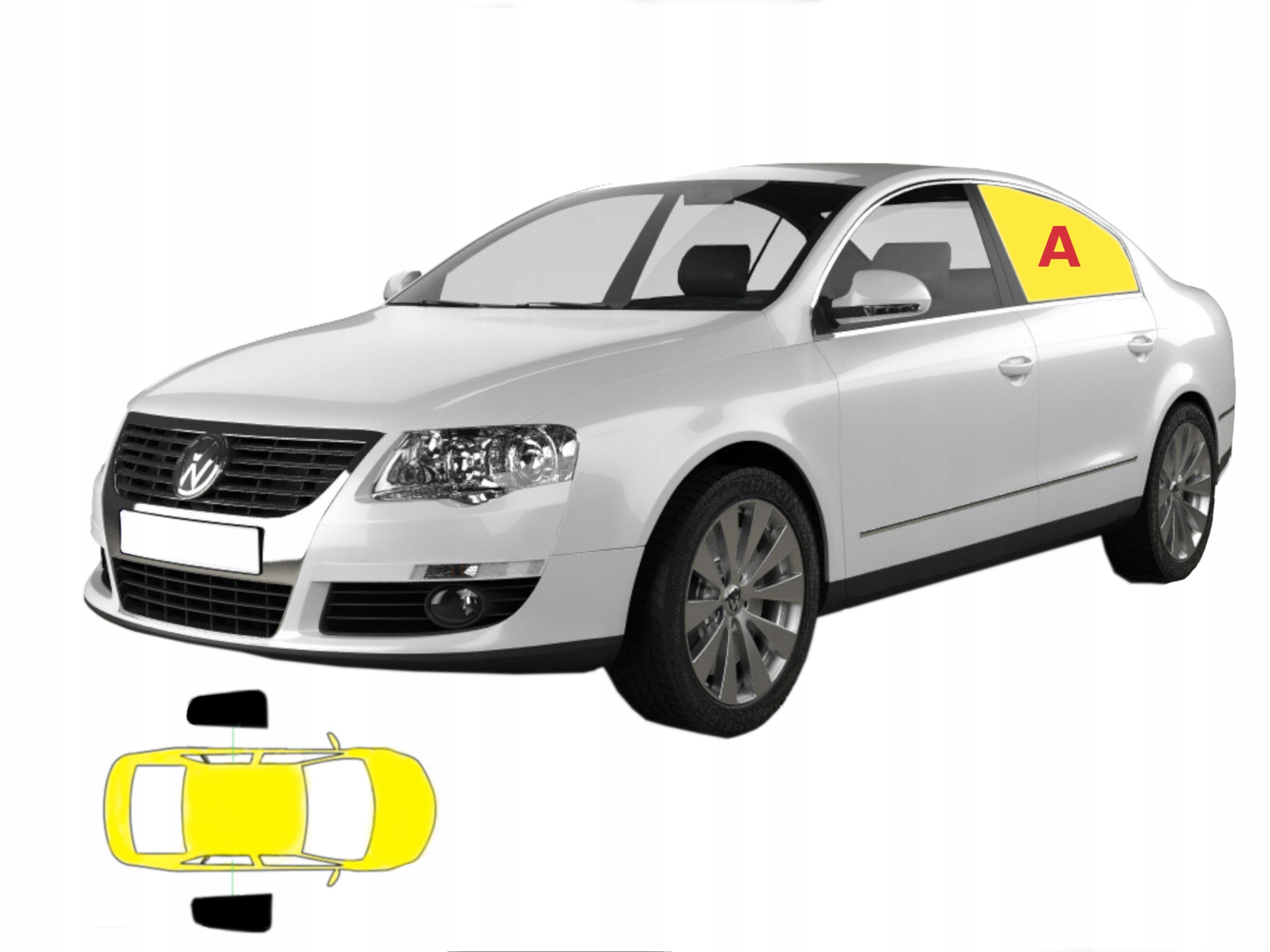Kryty krytov určené pre Vw Passat B6 sedan