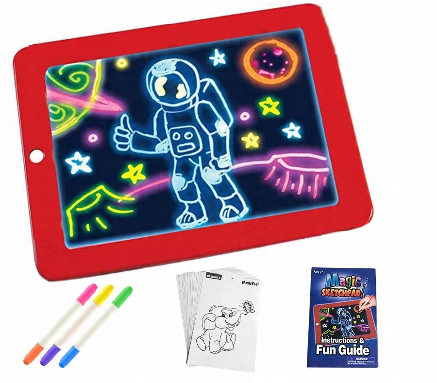 

Magiczny Tablet Znikopis Tablica Led Magic Pad