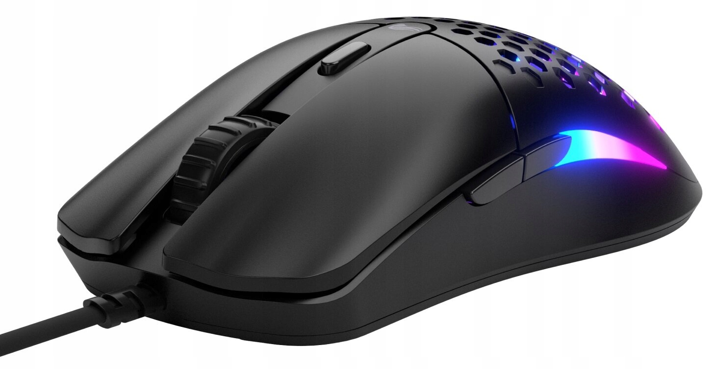 optická myš Glorious Model O Eternal Glo-oe-w-blk, černá, ultralehká, Rgb