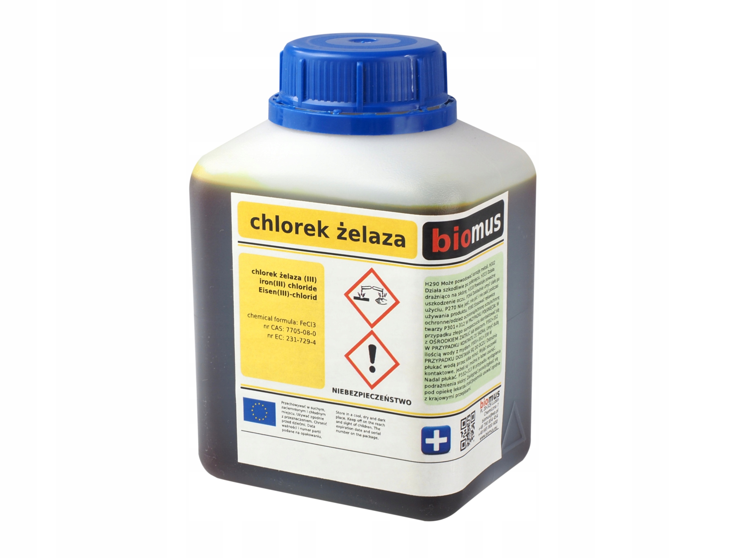 

Chlorek Żelaza 250ml Biomus