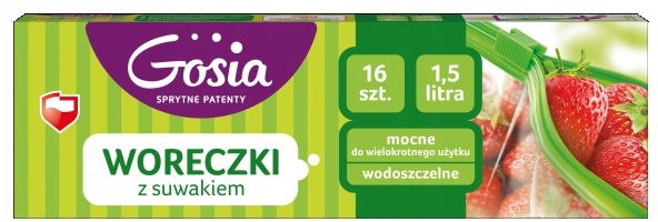 Woreczki z suwakiem 1,5 l