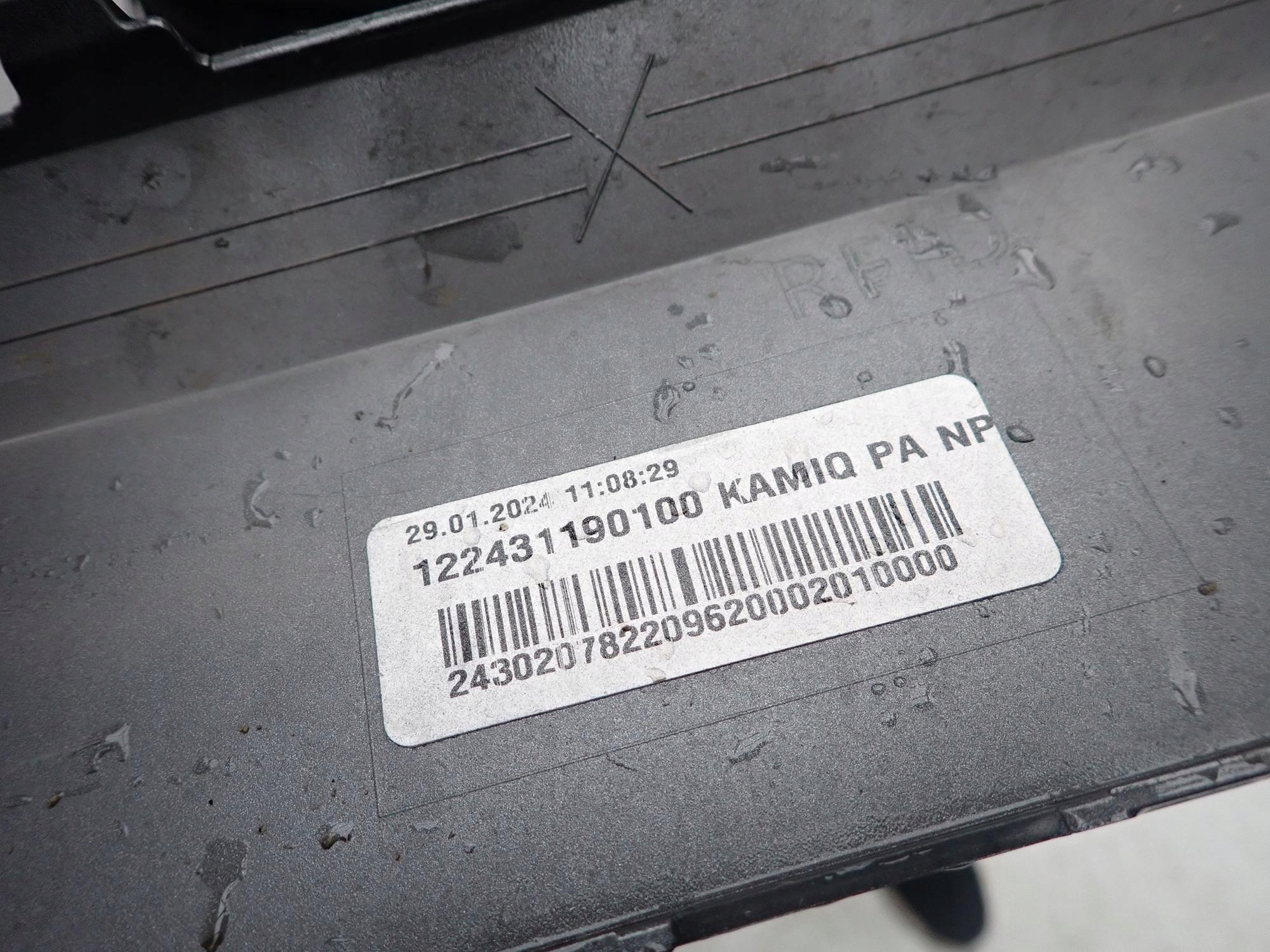 SKODA KAMIQ LIFT 23-> bumper front front