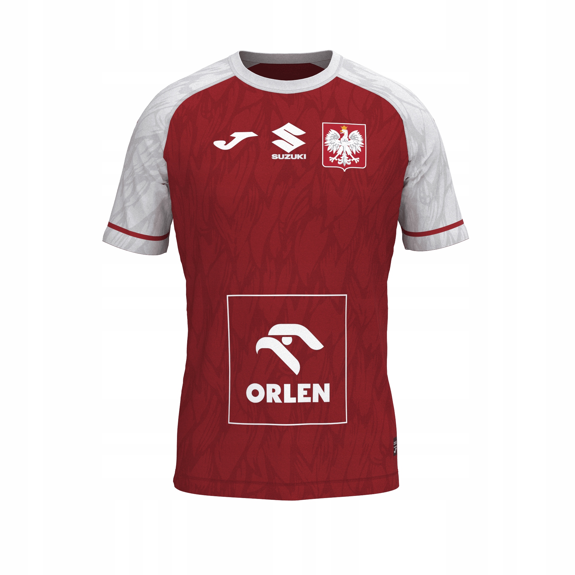 Joma Oryginalna Męska Koszulka Meczowa Reprezentacji Polski Czerwona R.s