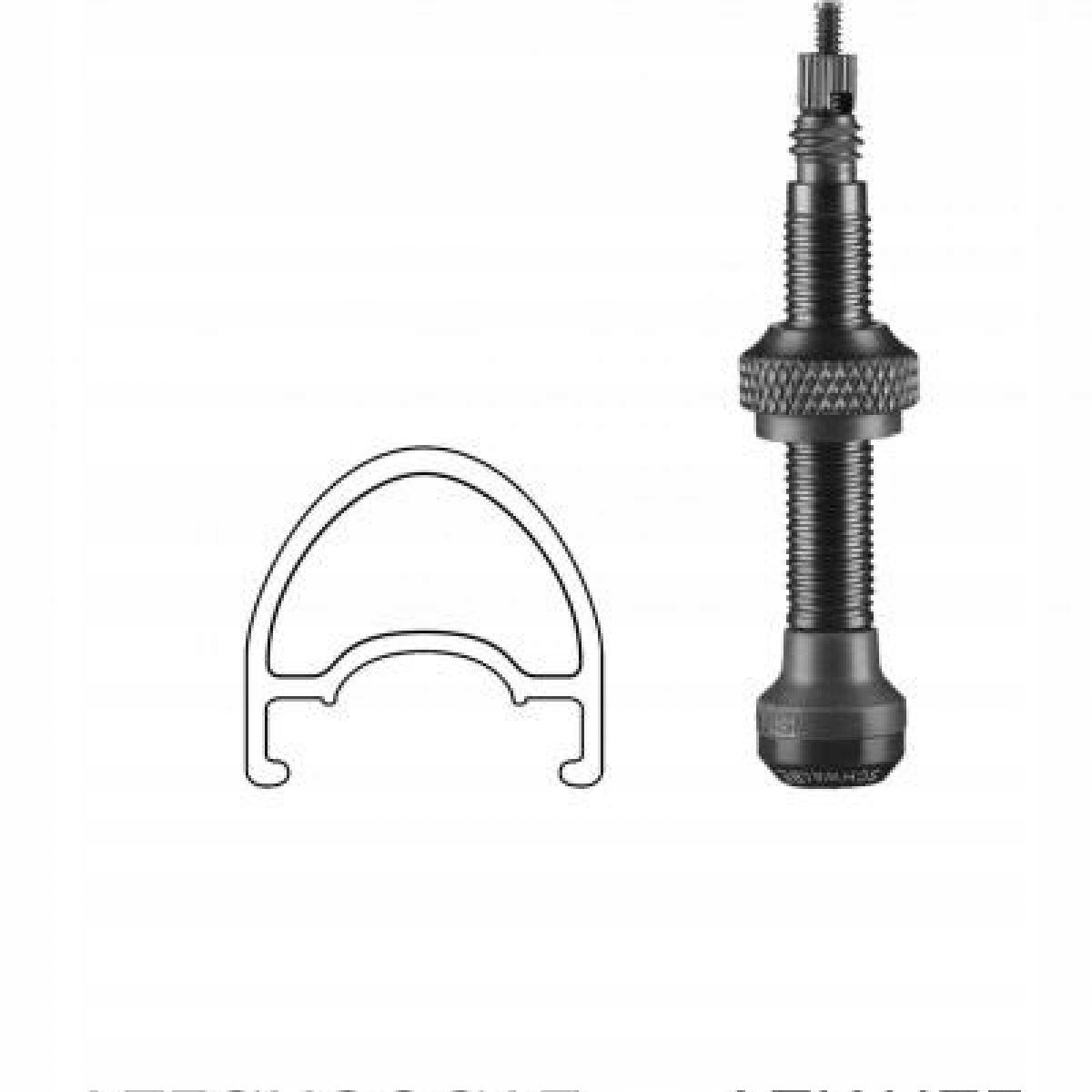 

Wentyle rowerowe zawory presta Tubeless 40 mm