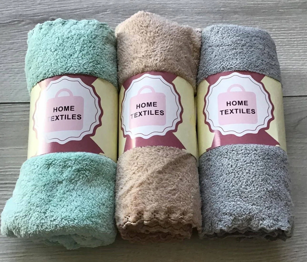 

Ręczniczki/Ściereczki Z Mikrofibry 30x70 kpl 3szt