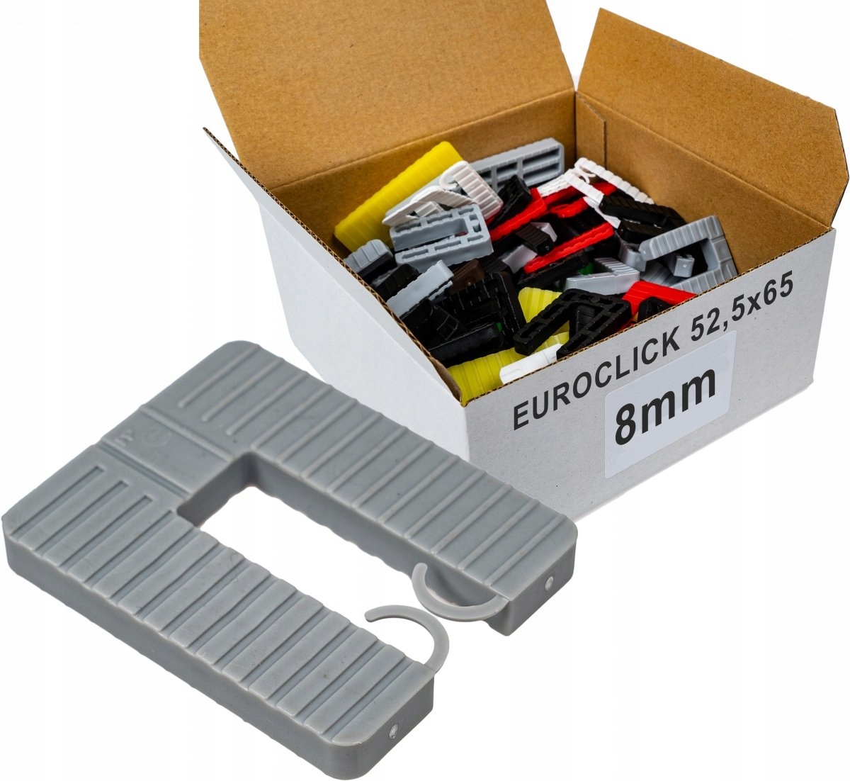 Euroclick 65x52,5/8 mm distanční podložky 500ks