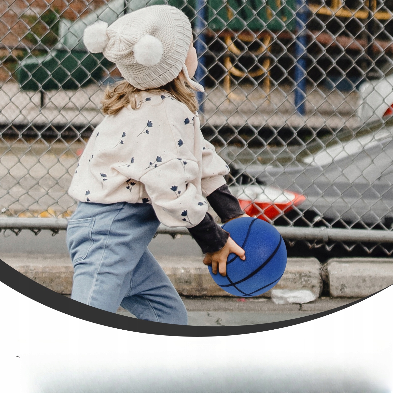 ZEWNĘTRZNA PIŁKA GĄBKOWA DLA DZIECI SKOKAJĄCA Marka bez marki