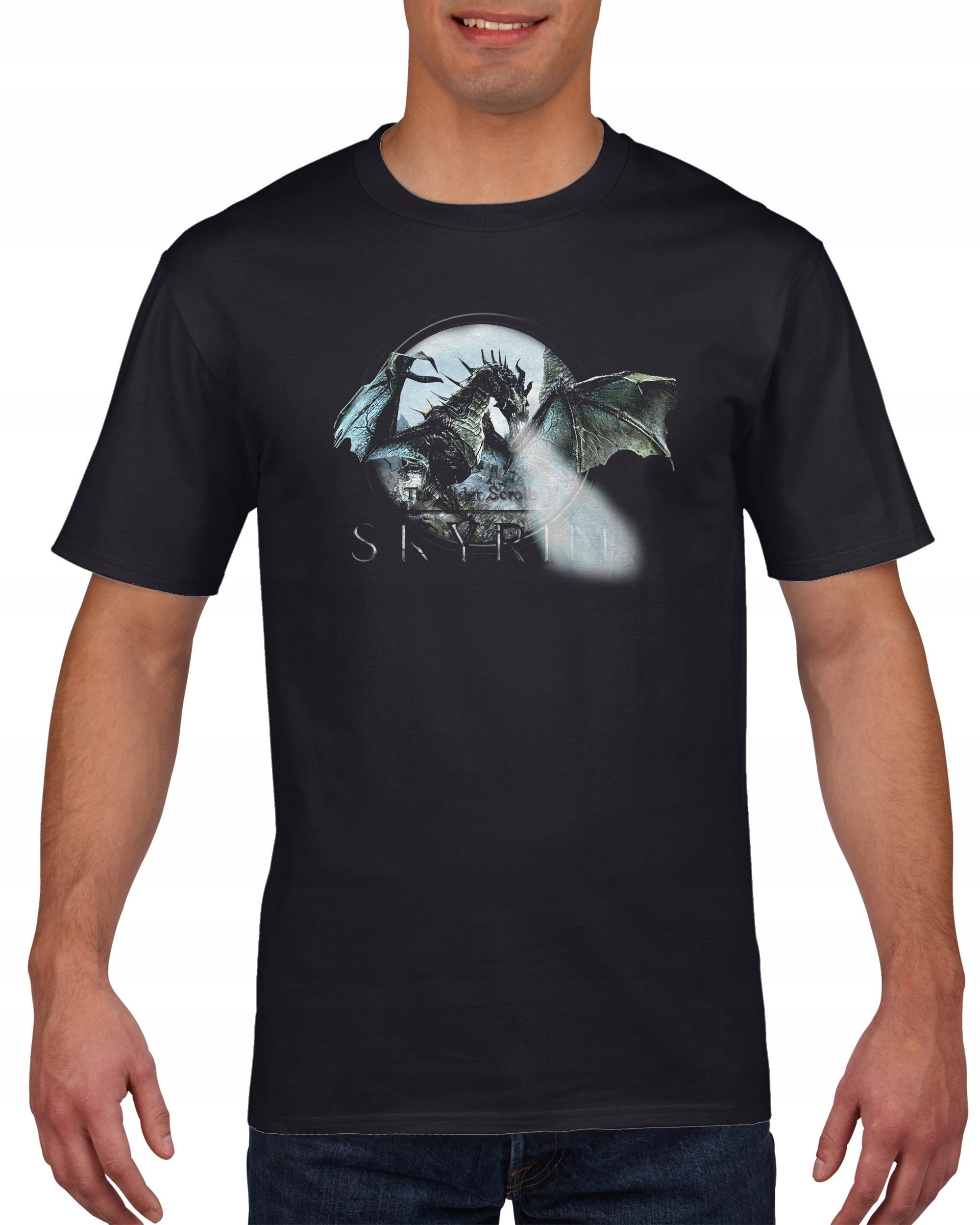 

Koszulka męska Skyrim c M