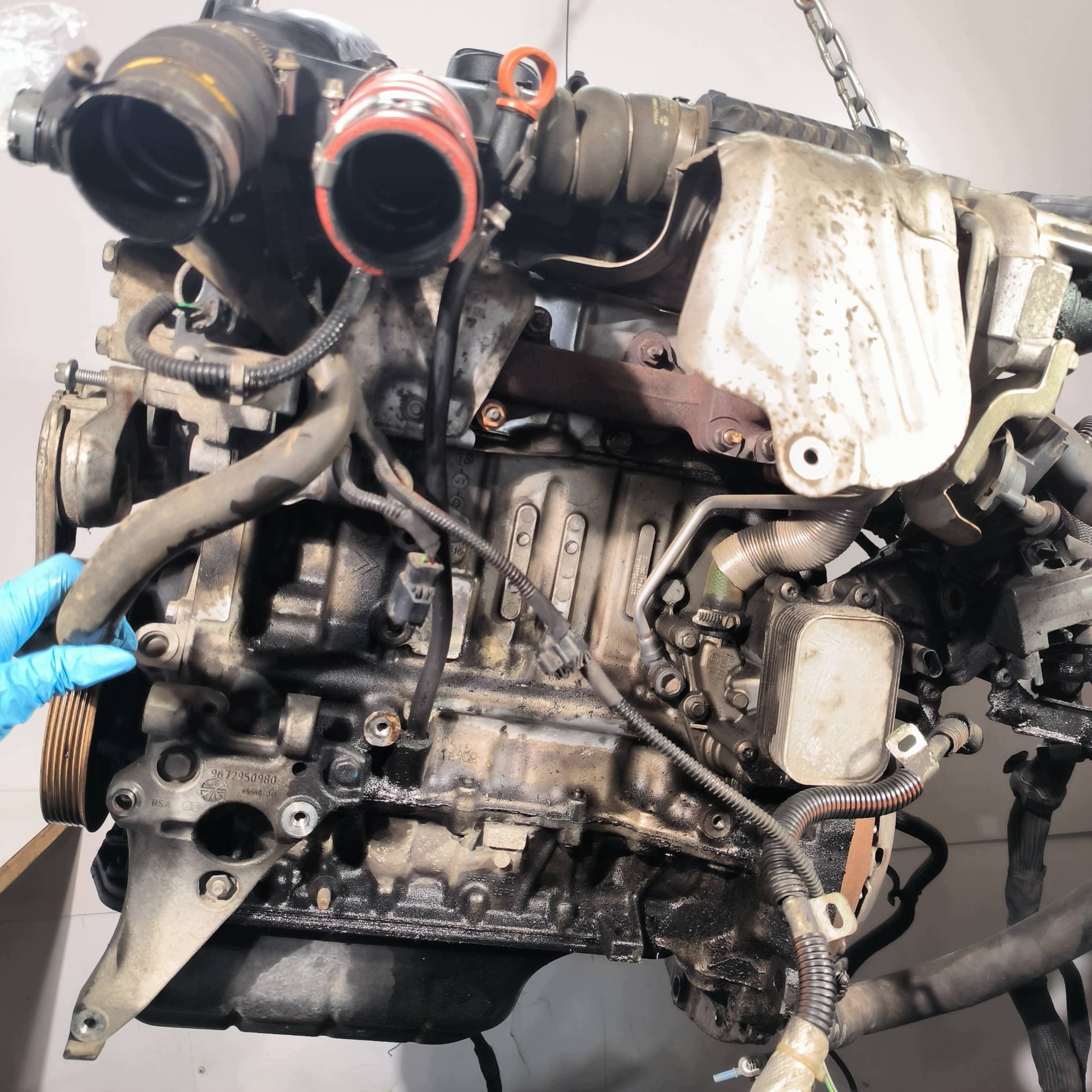 engine complete BH02 1.6 HDI CITROEN C-ELYSEE LIF
