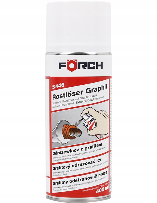 Forch S446 Odrdzewiacz Z Grafitem 400 ML