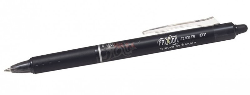 

Pióro kulkowe Pilot Frixion Clicker 0,7 mm czarne