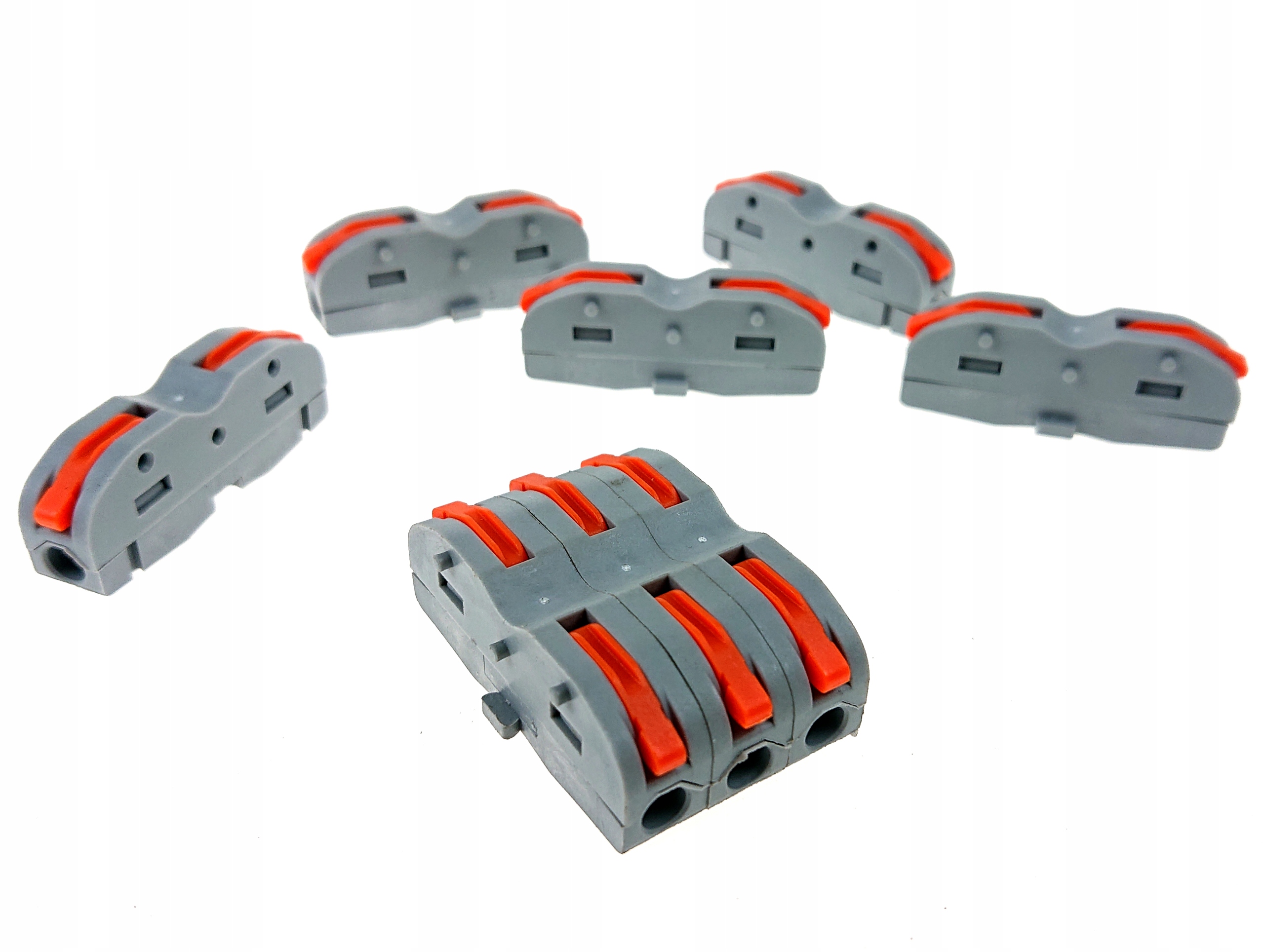 SZYBKOZŁĄCZKA ZŁĄCZKA KOSTKA ELEKTRYCZNA PRZELOTOWA OŚWIETLENIOWA 1-1 Liczba torów prądowych 1