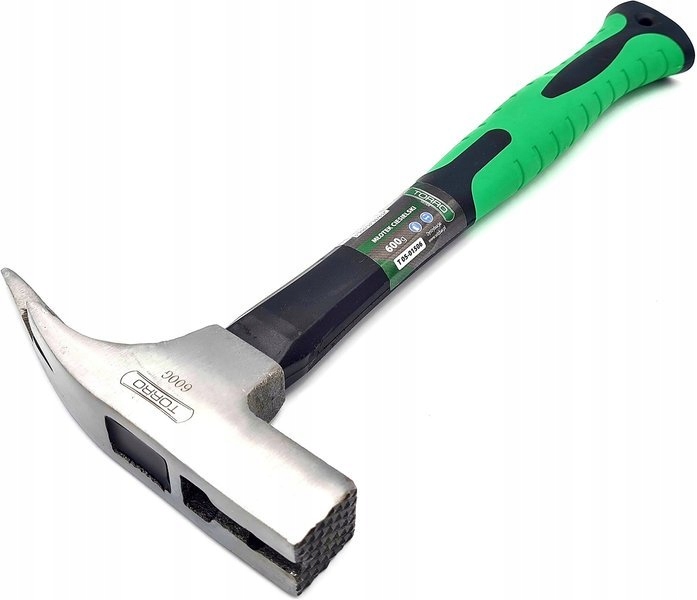 

Młotek Ciesielski dekarski Fiberglass Torro 600g