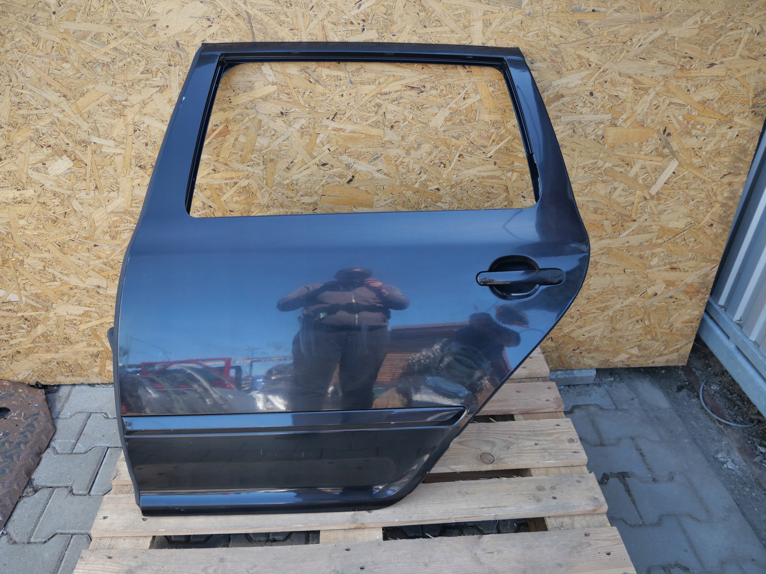 Tür links heck SKODA OCTAVIA II
