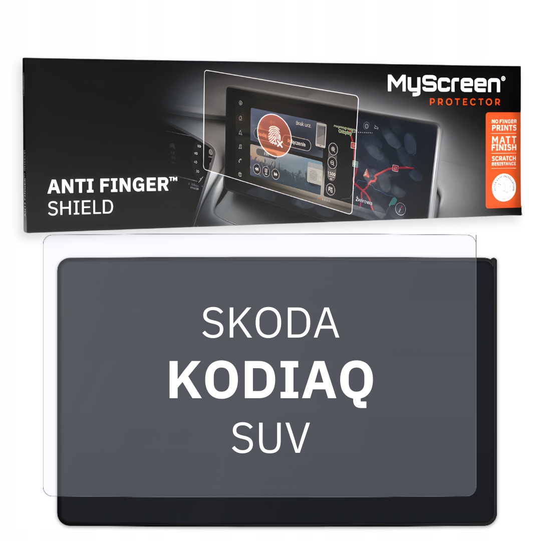 Matná fólie pro Skoda Kodiaq Suv 2024 Hlavní displej 02 13" MyScreen Anti
