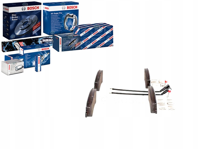 КОМПЛЕКТ КОЛОДОК ТОРМОЗНЫХ BOSCH 1560014 1371402