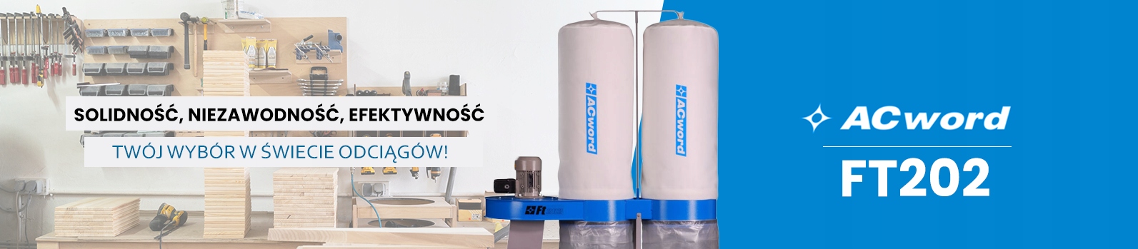 ACWORD FT202 1760m3 JAKOŚĆ! ODCIĄG WIÓRÓW TROCIN Kod producenta FT202