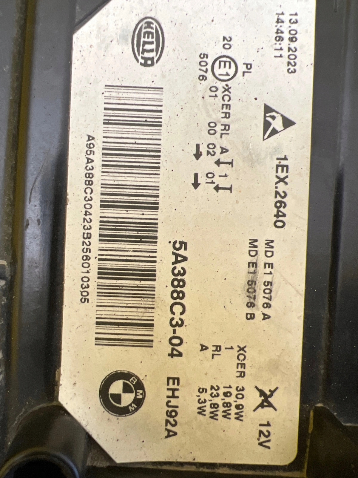 light left BMW 5 G30 G31 Lift Full Led 5A388C3-04