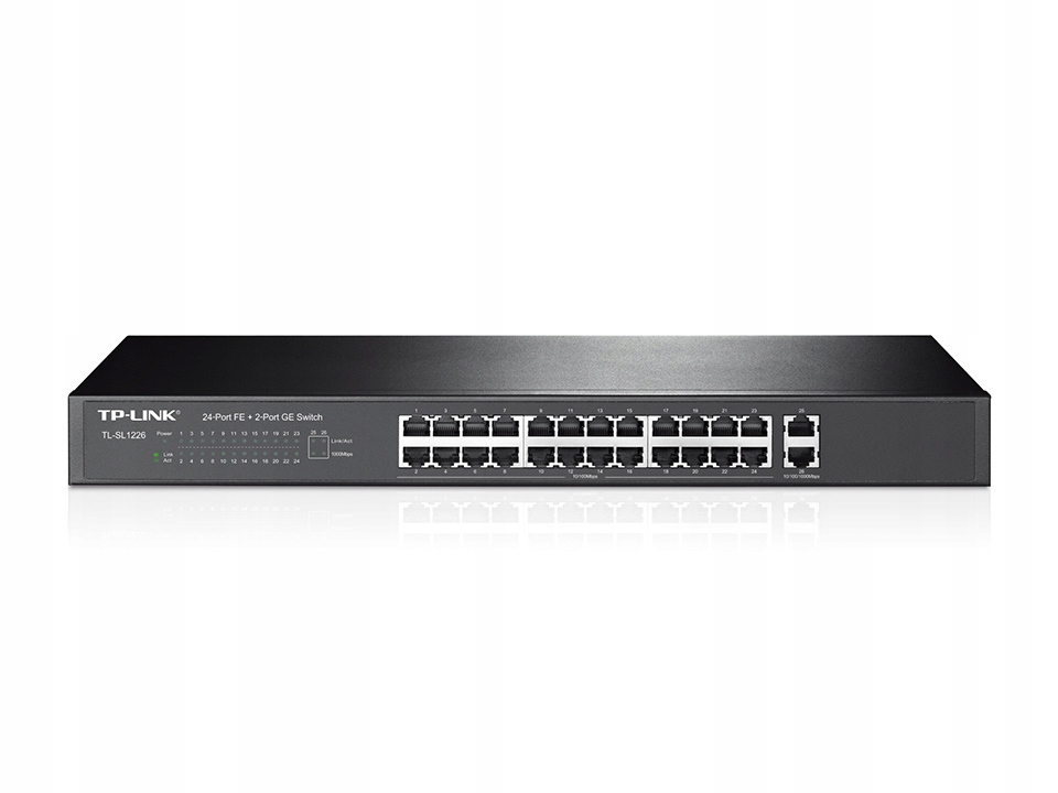 TP-Link TL-SL1226, 24-port 10/100Mbps 2-Port Gigabit Ver:3.1