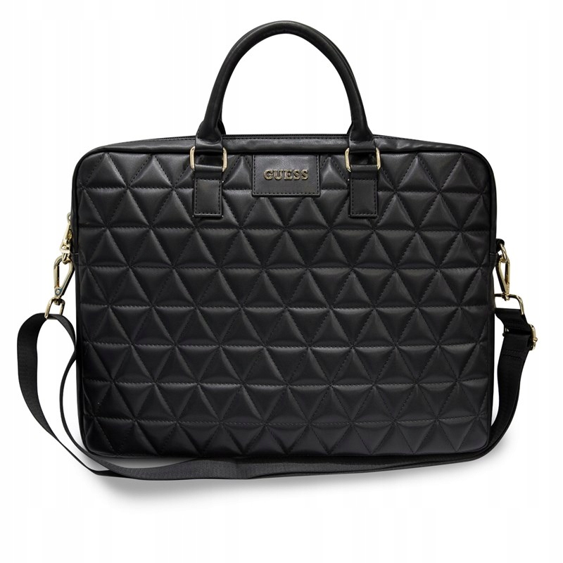 Guess Quilted Computer Bag – taška na notebook 15" (černá)