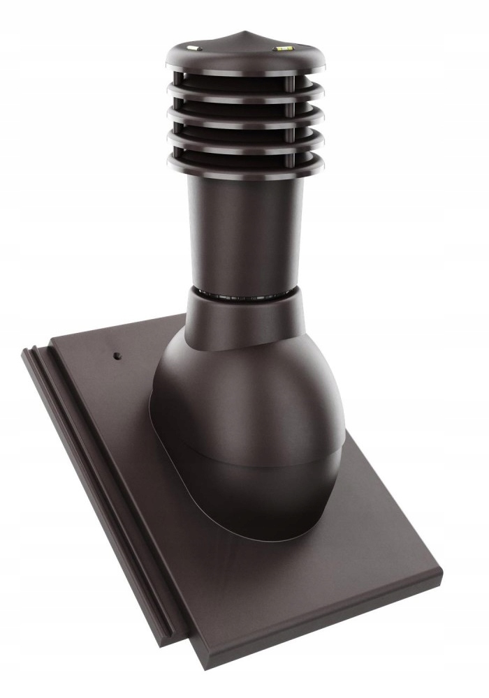 Krb 125 Pro Střešní Krytinu Braas Tegalit Hnědý