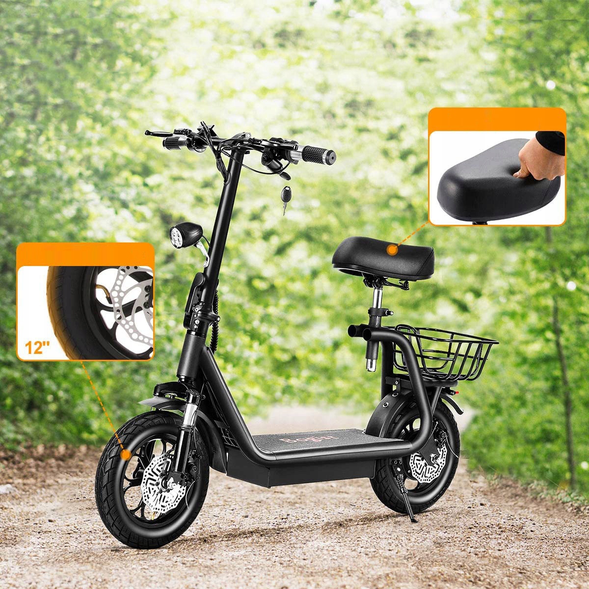 Electric Scooters 600W 13Ah M5 Pro 45KM/H Brake kickscooter