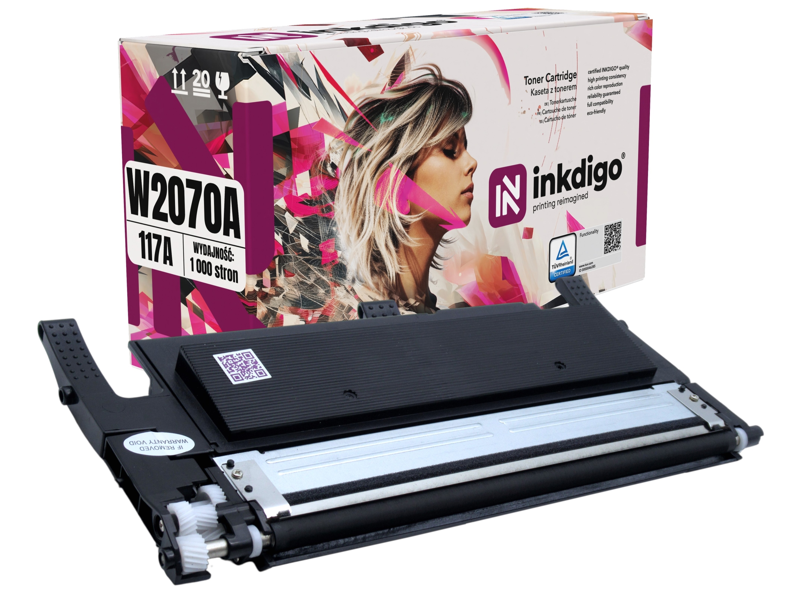 W2070A 117A z Chipem Toner do Hp Laser 150a 150nw Mfp 178nw 179fnw 179fng