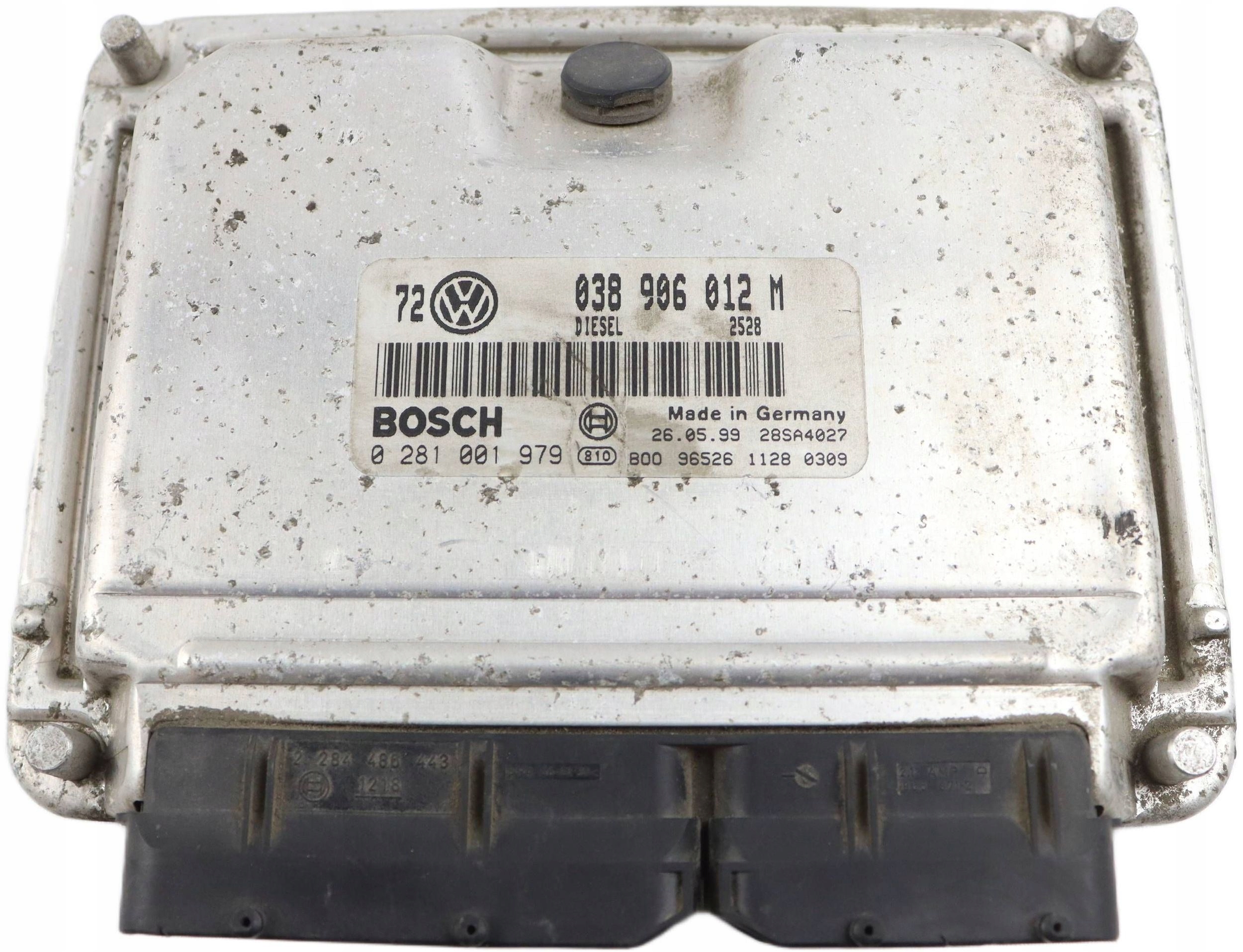 VW GOLF IV computer control unit of the engine 1.9 TDI 038906012M 0281001979