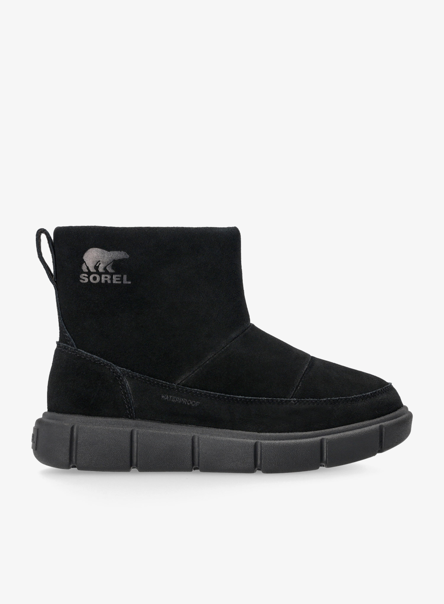 Dámské zimní boty Sorel Explorer III Slip-On Wp černá/sea salt (37)