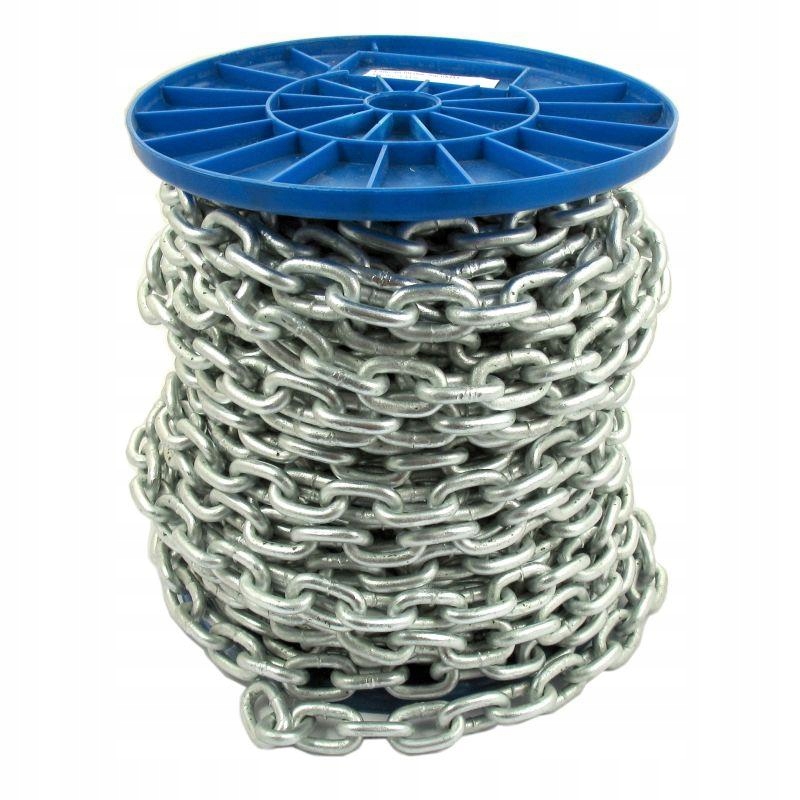 Łańcuch techniczny DIN 766 12mm ocynk ogniowy 6m