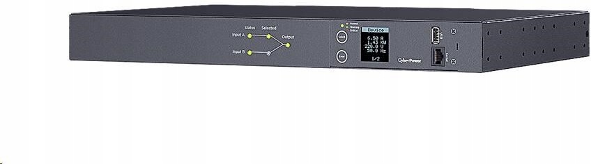 CyberPower Rack Pdu, Meraná, 1U, 16A, 2x vstup