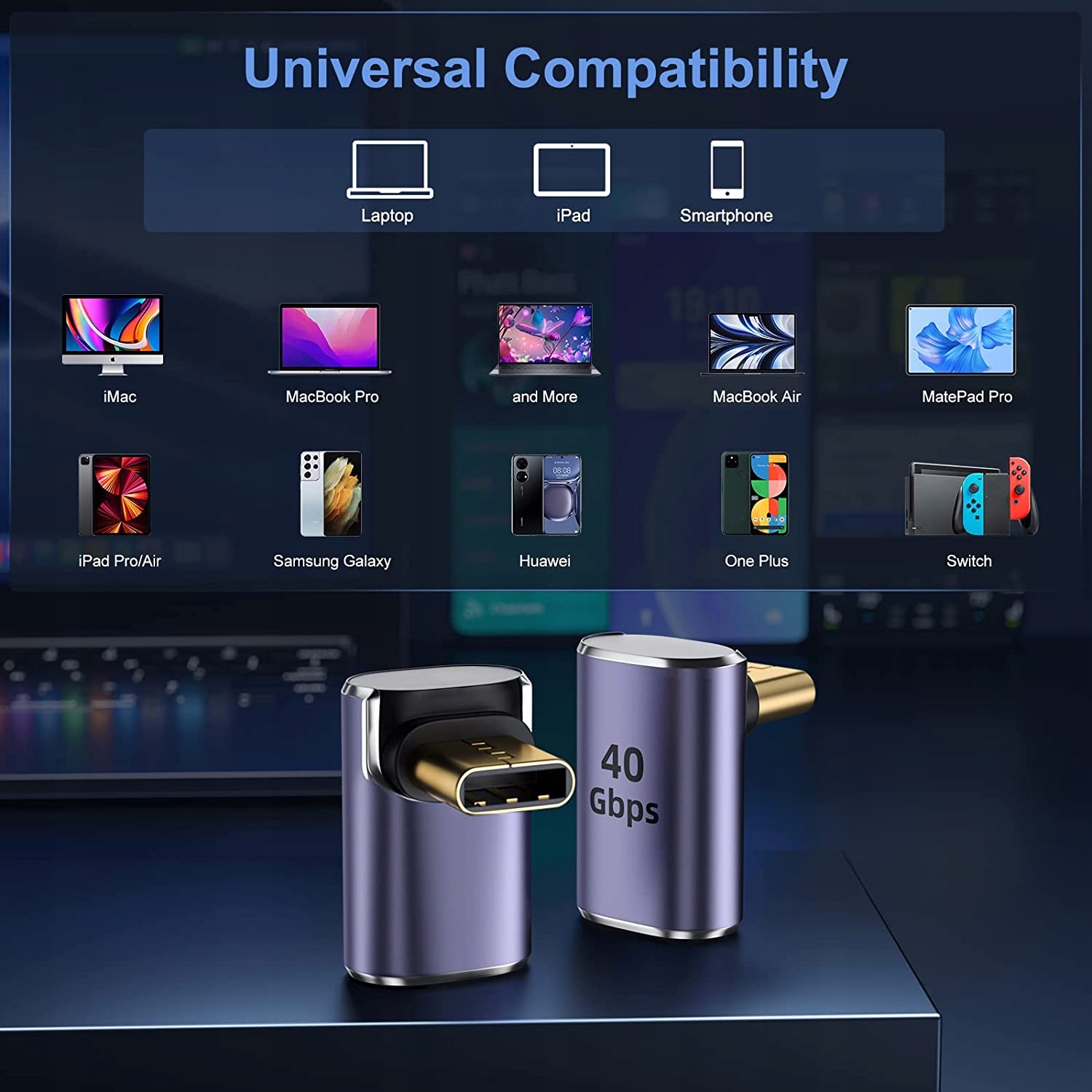 PRZEJŚCIÓWKA USB typ-C USB-C - USB-C kątowy 90stopni CZARNY PREMIUMCORD Informacje o bezpieczeństwie CE